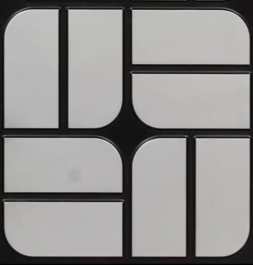 (1×1) DECORATIVE PVC PANEL WITH SELF ADHESIVE