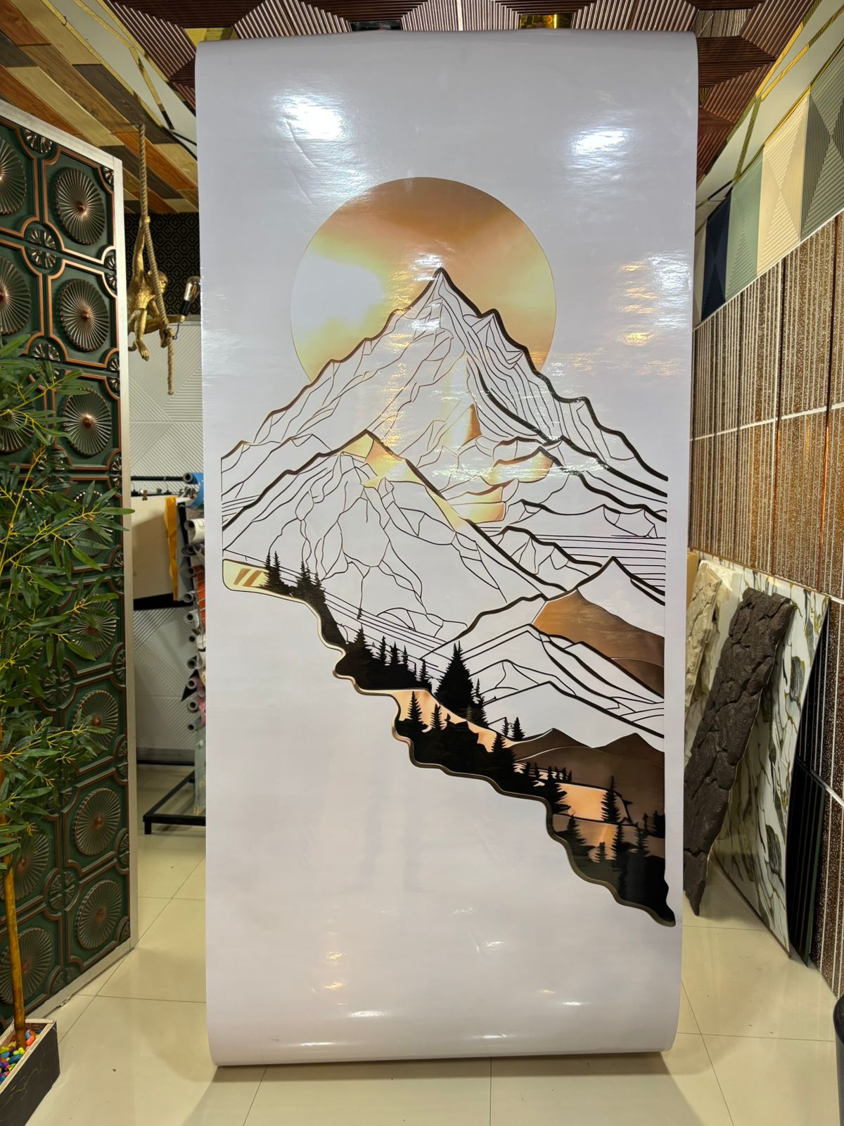 SELF-ADHESIVE UV MARBLE ROLL